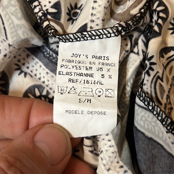Joy’s Paris Long Sleeve Mini Dress, size Small/Medium - Picture 6 of 8